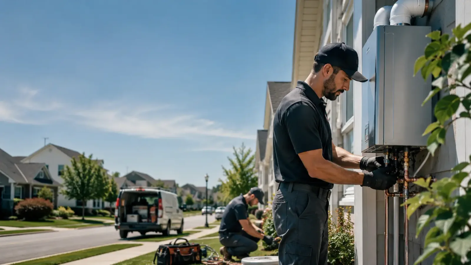 Tankless Water Heater Installation in Commerce, TX